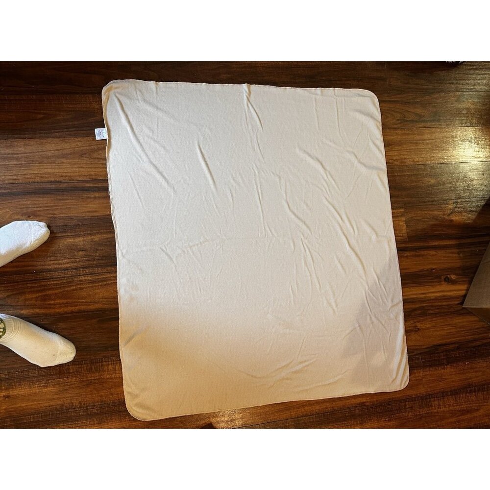 LePetit Baby Swaddle Blanket Multiuse Beige Tan Peach Solid Soft Stretch Diamond - Picture 4 of 8